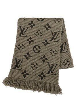 Louis Vuitton Logomania Scarf Wool Silk Verone